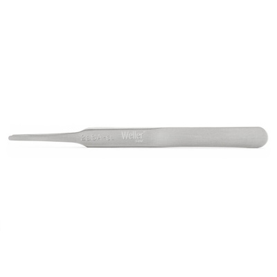 Weller Erem 120 mm, Stainless Steel, Flat; Rounded, Tweezers