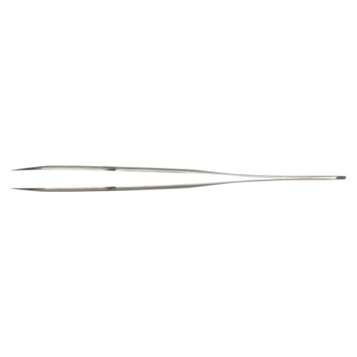 Weller Erem 120 mm, Stainless Steel, Pointed; Relieved, Tweezers