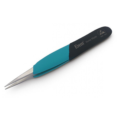 Weller Erem 120 mm, Stainless Steel, ESD Tweezers