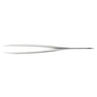 Weller Erem 120 mm, Stainless Steel, Pointed; Inside Serrated, Tweezers