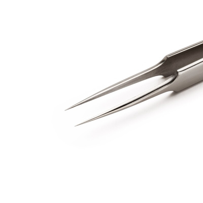 Weller Erem 115 mm, Stainless Steel, Pointed; Relieved, Tweezers