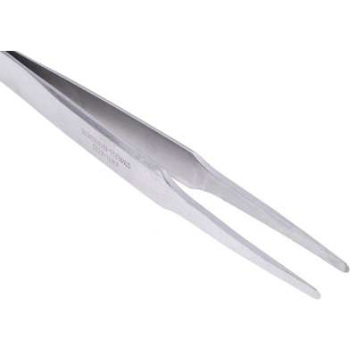 Weller Erem 120 mm, Stainless Steel, Flat; Rounded, Tweezers