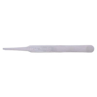 Weller Erem 120 mm, Stainless Steel, Flat; Rounded, Tweezers