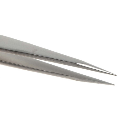 Bahco 120 mm, Stainless Steel, Flat, ESD Tweezers