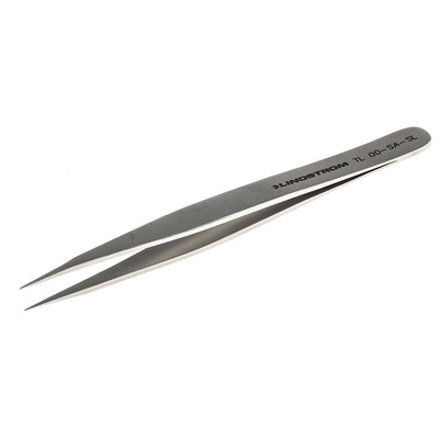 Bahco 120 mm, Stainless Steel, Flat, ESD Tweezers