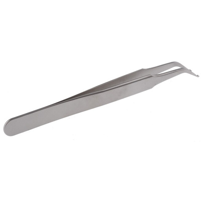 Lindstrom 120 mm, Stainless Steel, Rounded, ESD Tweezers