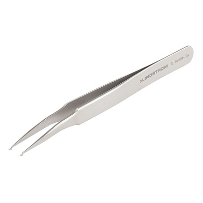 Lindstrom 120 mm, Stainless Steel, Rounded, ESD Tweezers