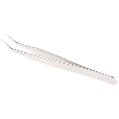 Lindstrom 115 mm, Stainless Steel, Rounded, ESD Tweezers