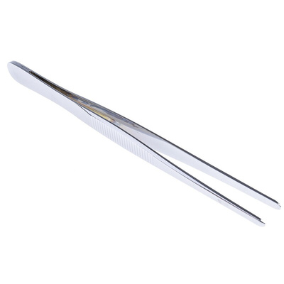 Knipex 145 mm, Steel, Straight; Blunt; Round; Serrated, Tweezer