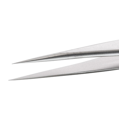 ideal-tek 90 mm, Stainless Steel, Flat, Tweezers