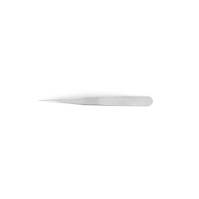 ideal-tek 90 mm, Stainless Steel, Flat, Tweezers