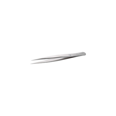 ideal-tek 90 mm, Stainless Steel, Flat, Tweezers
