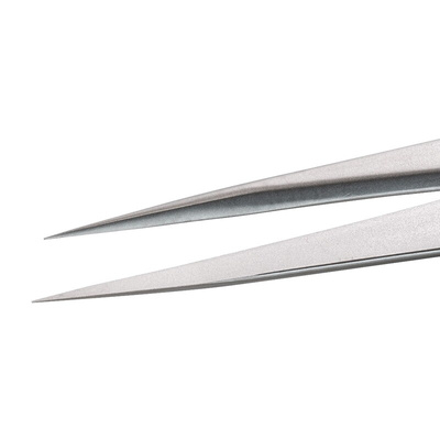ideal-tek 110 mm, Stainless Steel, Short; Very Sharp, Tweezers