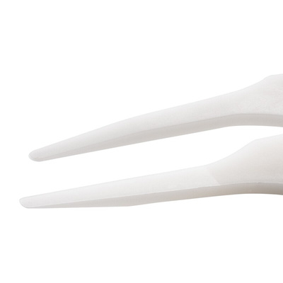 ideal-tek 115 mm, Delrin Plastic, Flat; Rounded, Tweezers