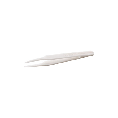 ideal-tek 115 mm, Delrin Plastic, Flat; Rounded, Tweezers