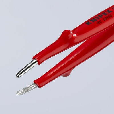 Knipex 145 mm, Stainless Steel, Smooth, Tweezer