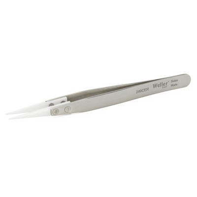 Weller Erem 130 mm, Stainless Steel, Pointed, Tweezers