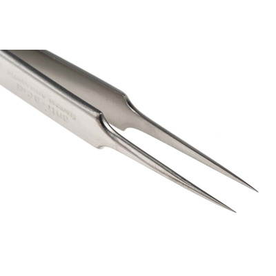 Weller Erem 115 mm, Stainless Steel, Pointed; Relieved, Tweezers