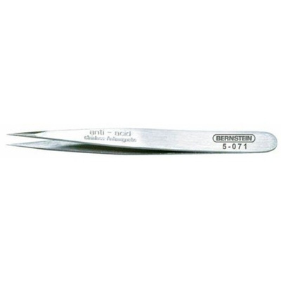 Bernstein 85 mm, Stainless Steel, Pointed, Tweezers