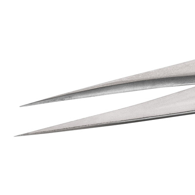 ideal-tek 120 mm, Stainless Steel, Very Sharp, Tweezers