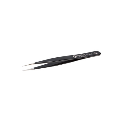 ideal-tek 120 mm, Stainless Steel, Very Sharp, ESD Tweezers
