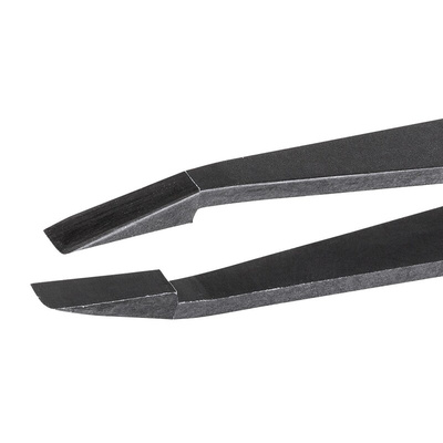 ideal-tek 115 mm, PA66/CF30 (Tip), Plastic (Body), Flat, ESD Tweezers