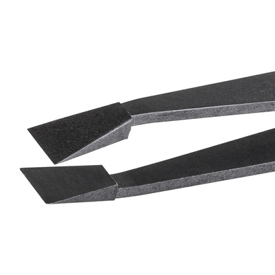 ideal-tek 115 mm, PA66/CF30 (Tip), Plastic (Body), Flat, ESD Tweezers