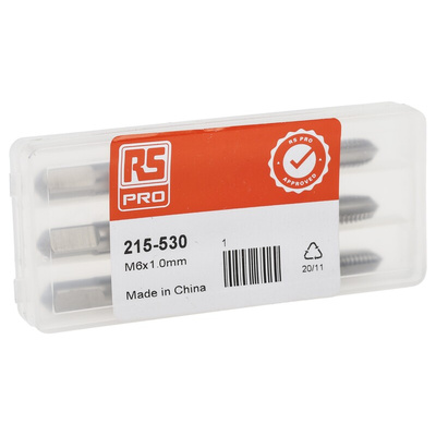 RS PRO Tap Set, M6 Thread