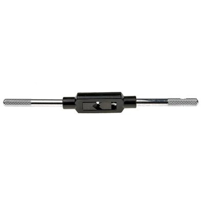 RS PRO Adjustable Tap Wrench Tap Wrench Steel BA14 → 0BA, 1/4 → 1/2 in BSW, M1.4 → M12, 1/4