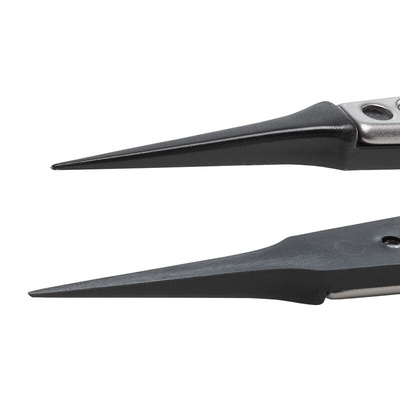 ideal-tek 130 mm, PEEK (Tip), Stainless Steel (Body), ESD Tweezers