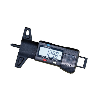 RS PRO, Thread Size 0 → 25 mm Tyre Depth Gauge