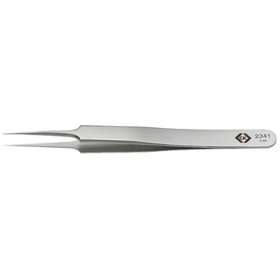 EUROSTAT 110 mm, Stainless Steel, ESD Tweezers