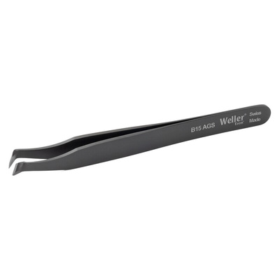 Erem 115 mm, Carbon Steel, Oblique, Tweezers