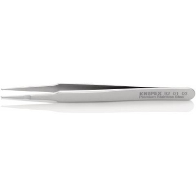 Knipex 120 mm, Stainless Steel, Smooth, Tweezer