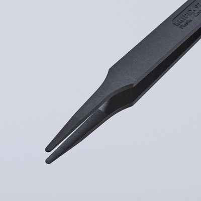 Knipex 115 mm, Plastic, Smooth, ESD Tweezer