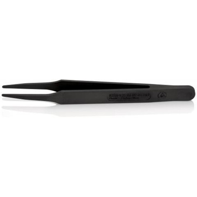 Knipex 115 mm, Plastic, Smooth, ESD Tweezer