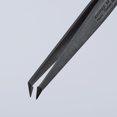 Knipex 115 mm, Plastic, Smooth, ESD Tweezer