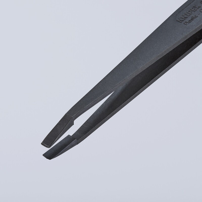 Knipex 115 mm, Plastic, Smooth, ESD Tweezer