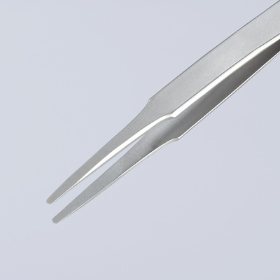 Knipex 120 mm, Stainless Steel, Smooth, Tweezer