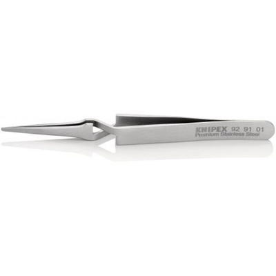 Knipex 120 mm, Stainless Steel, Smooth, Tweezer
