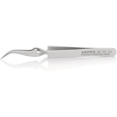 Knipex 115 mm, Stainless Steel, Smooth, Tweezer