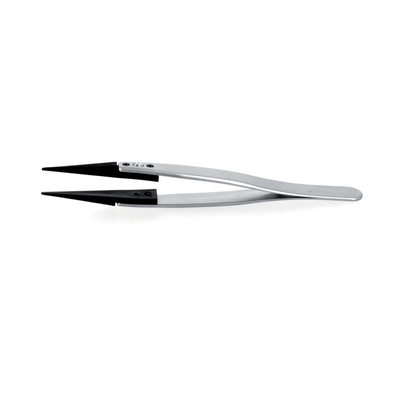 ideal-tek 115 mm, Stainless Steel, Fine, Straight, Tweezer