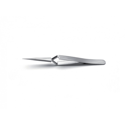 ideal-tek 120 mm, Stainless Steel, Fine, Straight, Tweezer