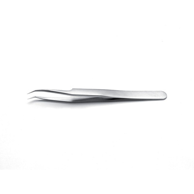 ideal-tek 115 mm, Stainless Steel, Bent, Extra Fine, Tweezer