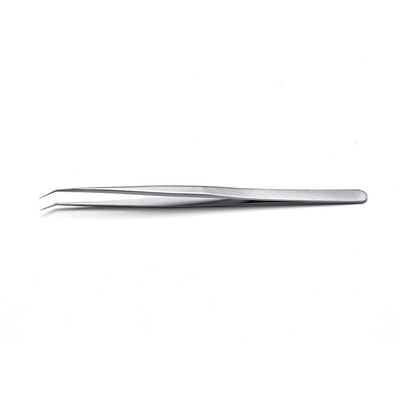 ideal-tek 140 mm, Stainless Steel, Bent, Extra Fine, Tweezer