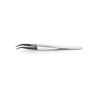 ideal-tek 135 mm, Stainless Steel, Curved, Fine, Tweezer