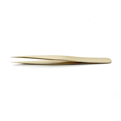 ideal-tek 125 mm, Brass, Fine, Straight, Tweezer
