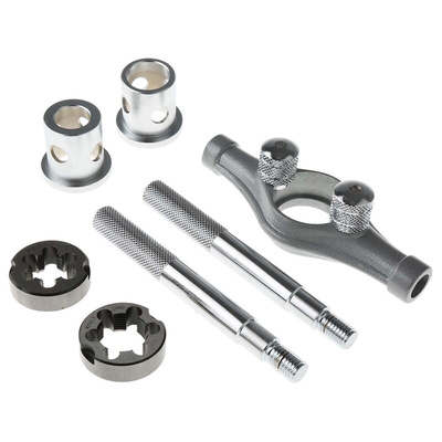 RS PRO 5-Piece HSS Die Set, M25 - M20 Taps, M25 - M20 Dies