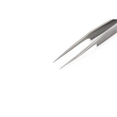 Weller Erem 115 mm, Stainless Steel, Pointed; Relieved, Tweezers