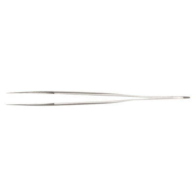 Weller Erem 110 mm, Stainless Steel, Pointed; Relieved, Tweezers